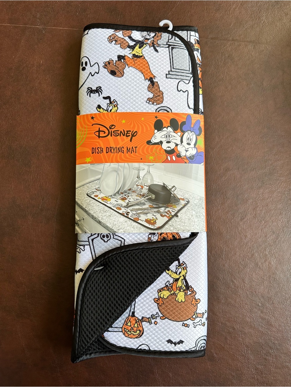Disney Halloween Mickey And Friends Dish Drying Mat